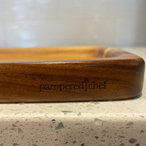 Pampered Chef Snack Board - Picture 2 of 5